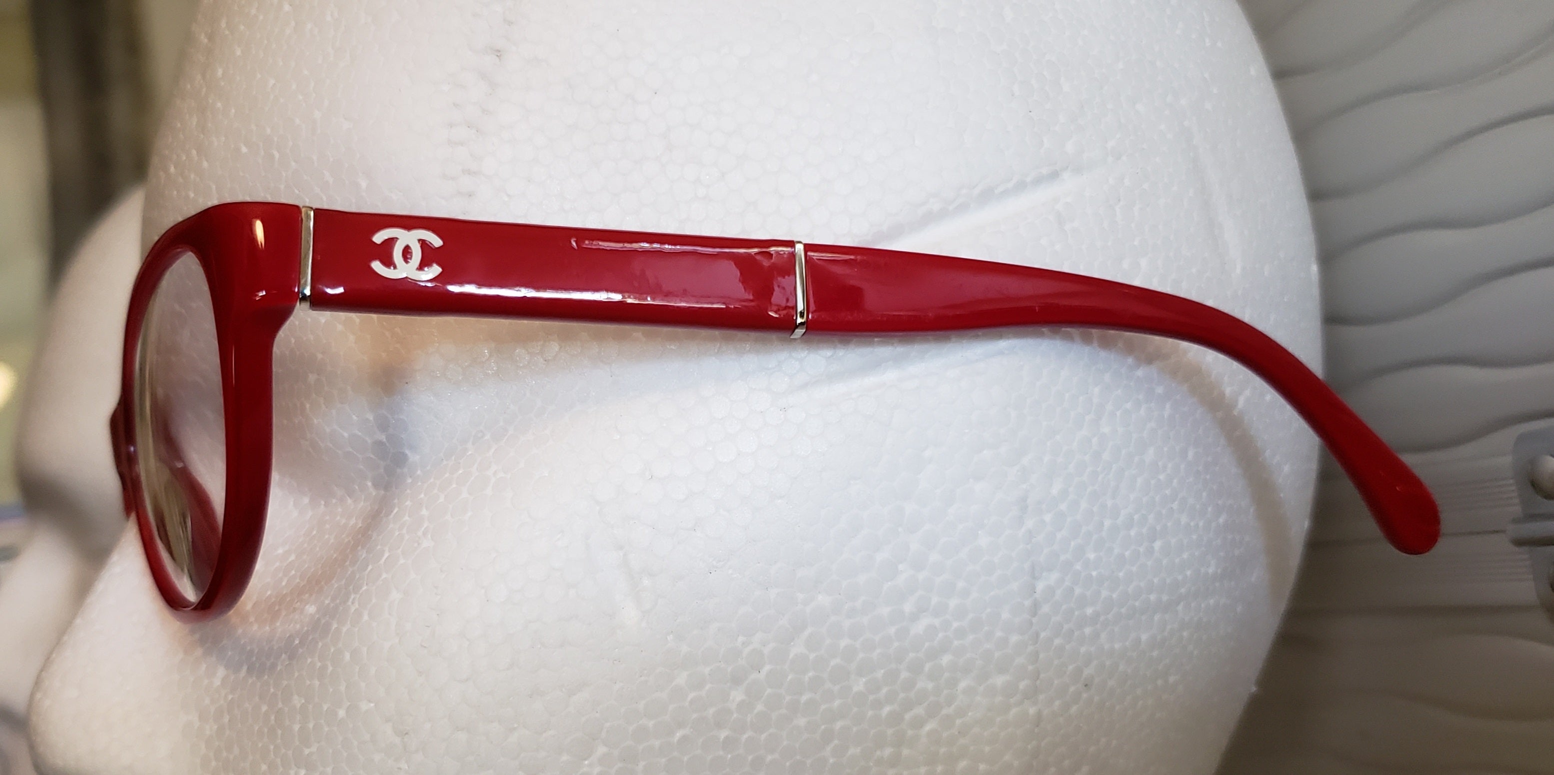 Red CHANEL Frames