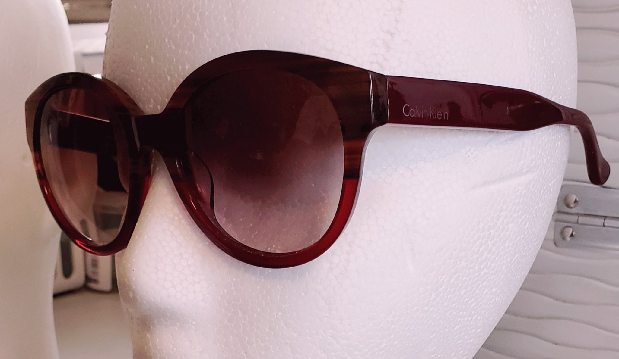 Havana Red Calvin Klein Women's Frames