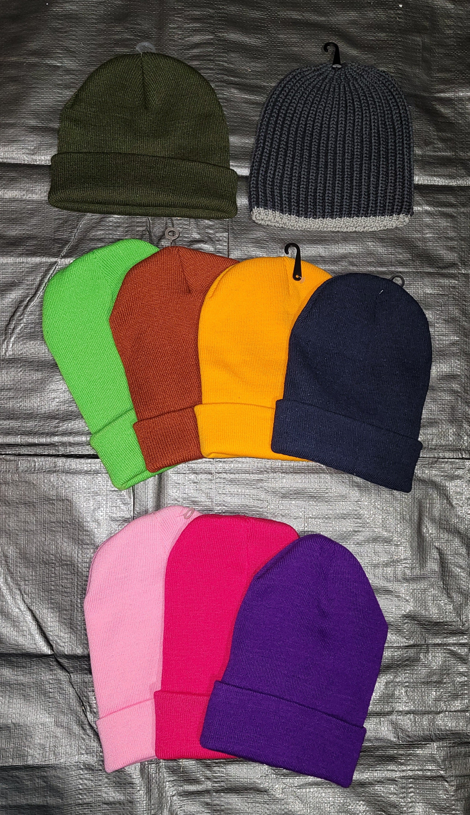 3 Piece Men's And Women's Beanies (Choose 3)