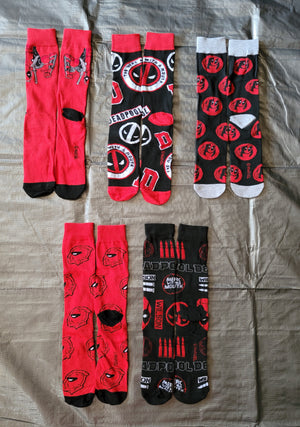 5 Pair Crew Sock Bundle (GET 1 FREE)