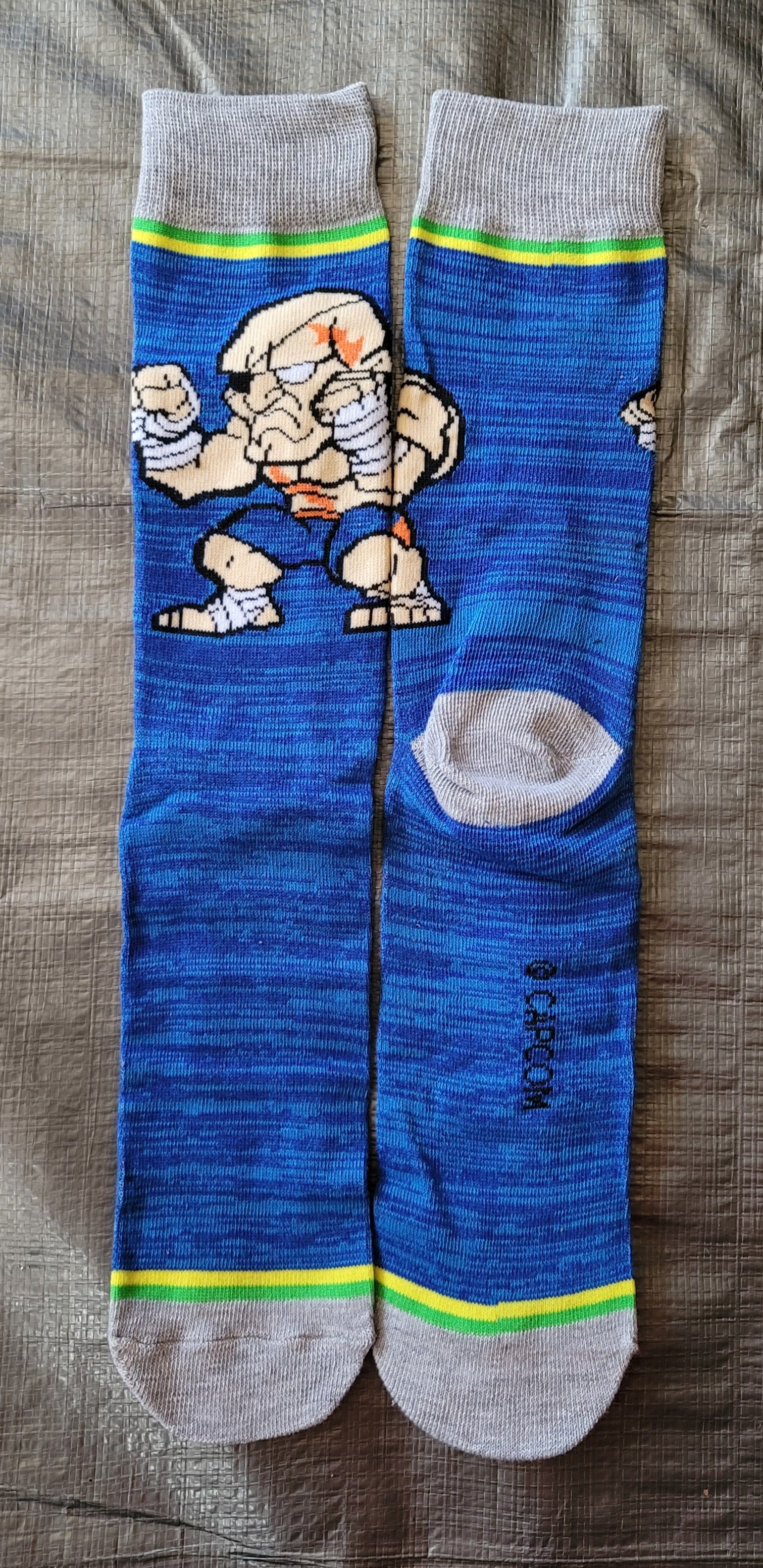 STREET FIGHTER 30th Anniversary Crew Sox