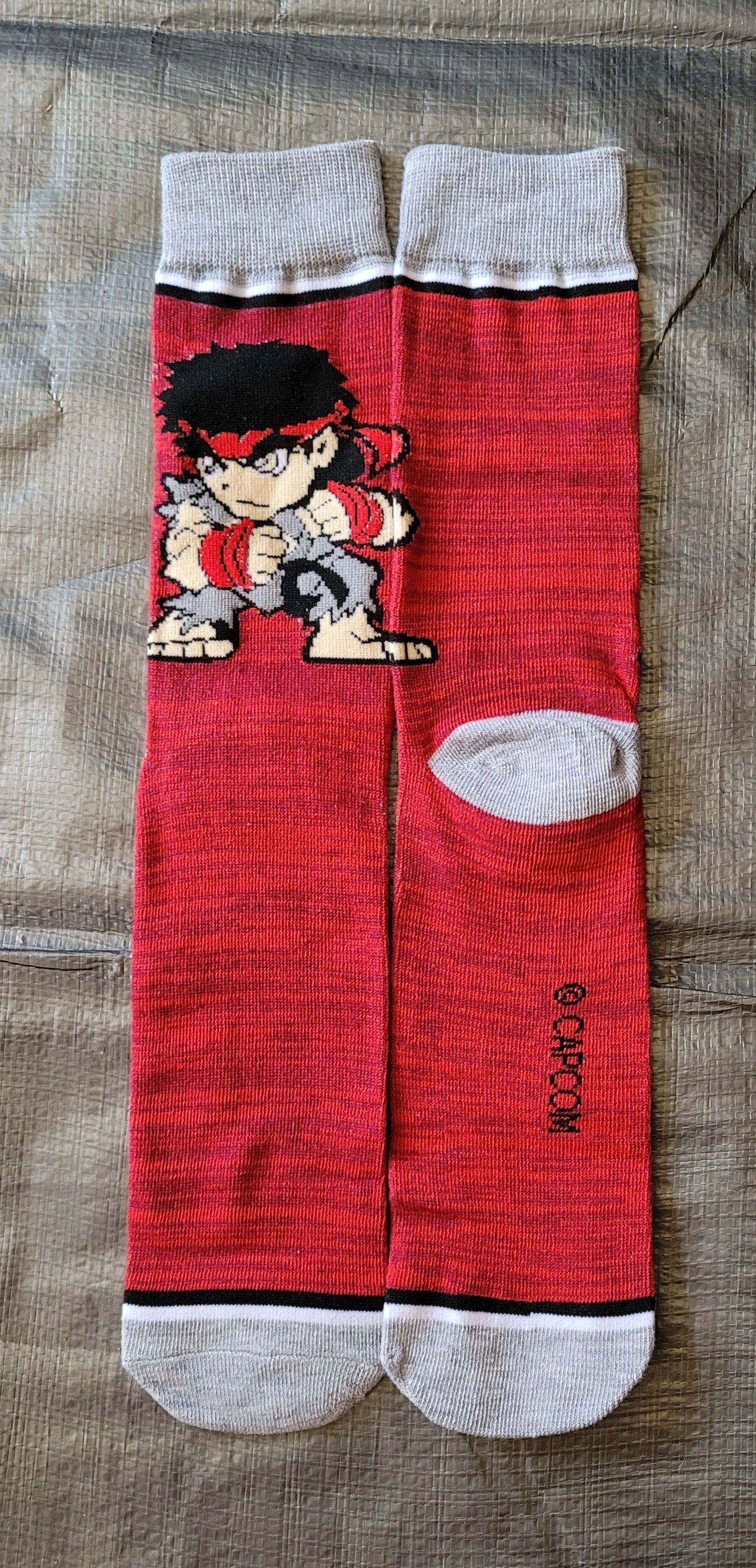 STREET FIGHTER 30th Anniversary Crew Sox