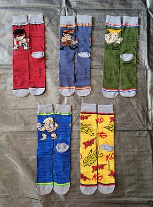 5 Pair Crew Sock Bundle (GET 1 FREE)