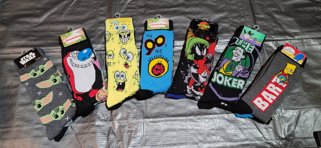 Cool / Fun 2 Packs Of Novelty Socks