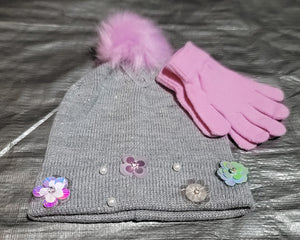 Childrens Character Beanie And Gloves Set Group 1