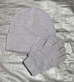 Small Size Beanies And Gloves Set