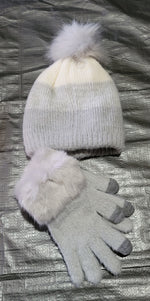 Extra Plush Beanie And Tech Touch Gloves