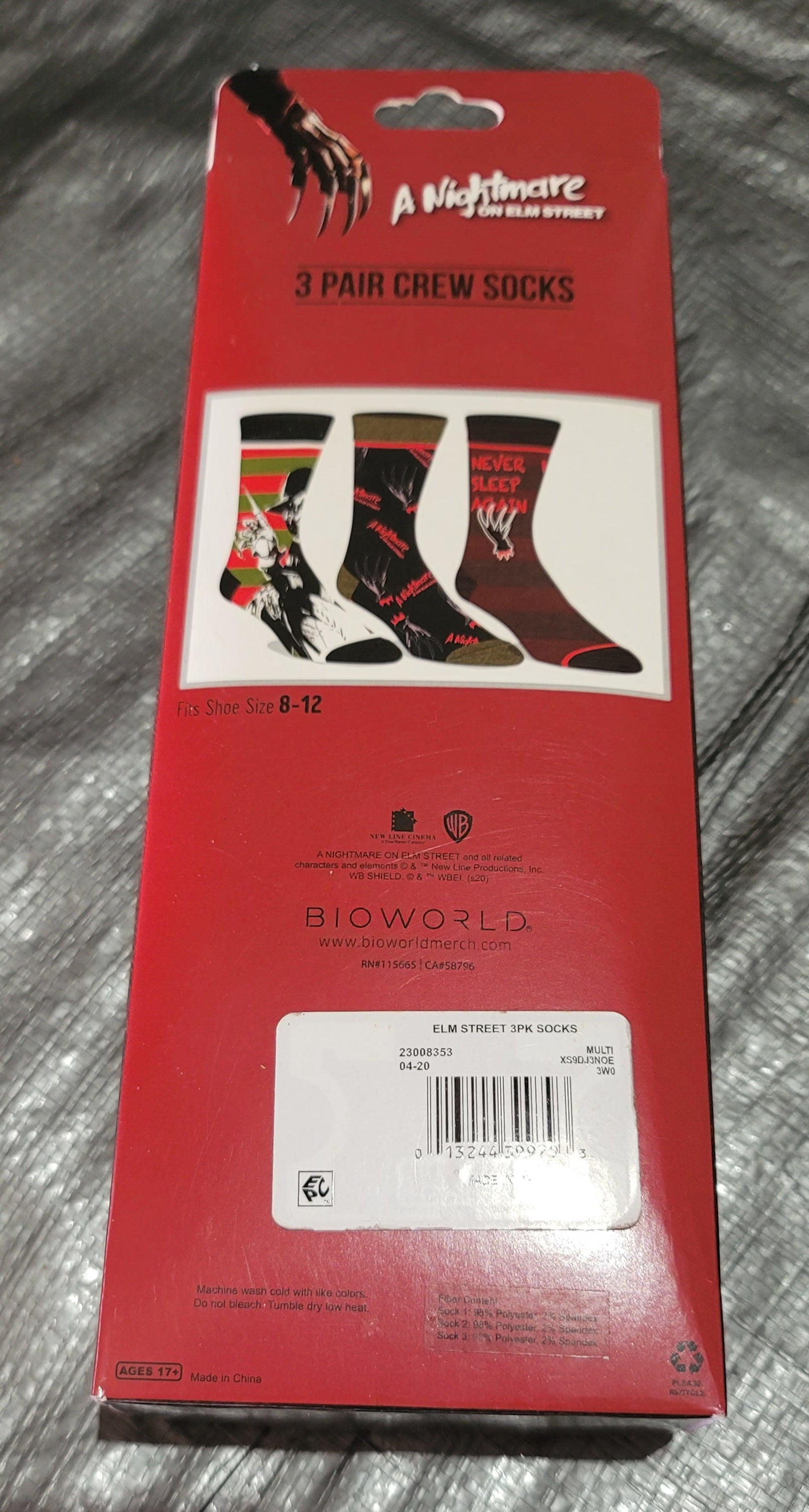 3 Pack Men's Novelty Crew Sox (LIMITED EDITION)