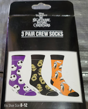 3 Pack Men's Novelty Crew Sox (LIMITED EDITION)