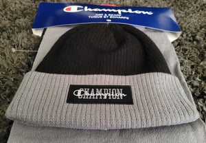 Men's CHAMPION Beanie And Scarf Set