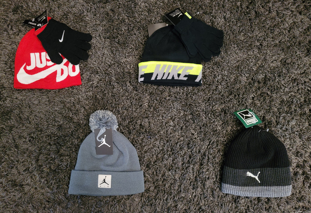 Big Kids Name Brands Beanies Set 2