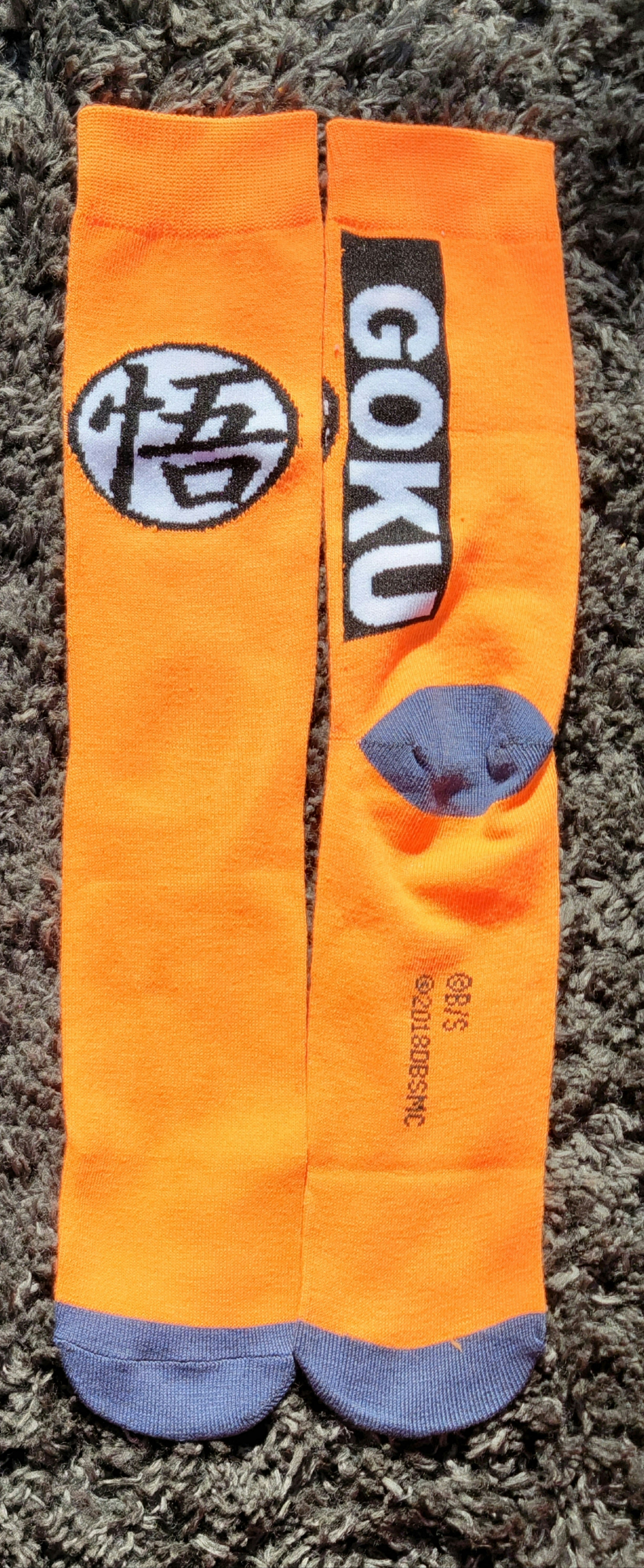 DRAGONBALL Z Broly Crew Sox Set 2