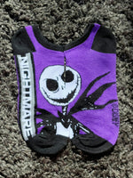 Nightmare Before Christmas Ankle Sox
