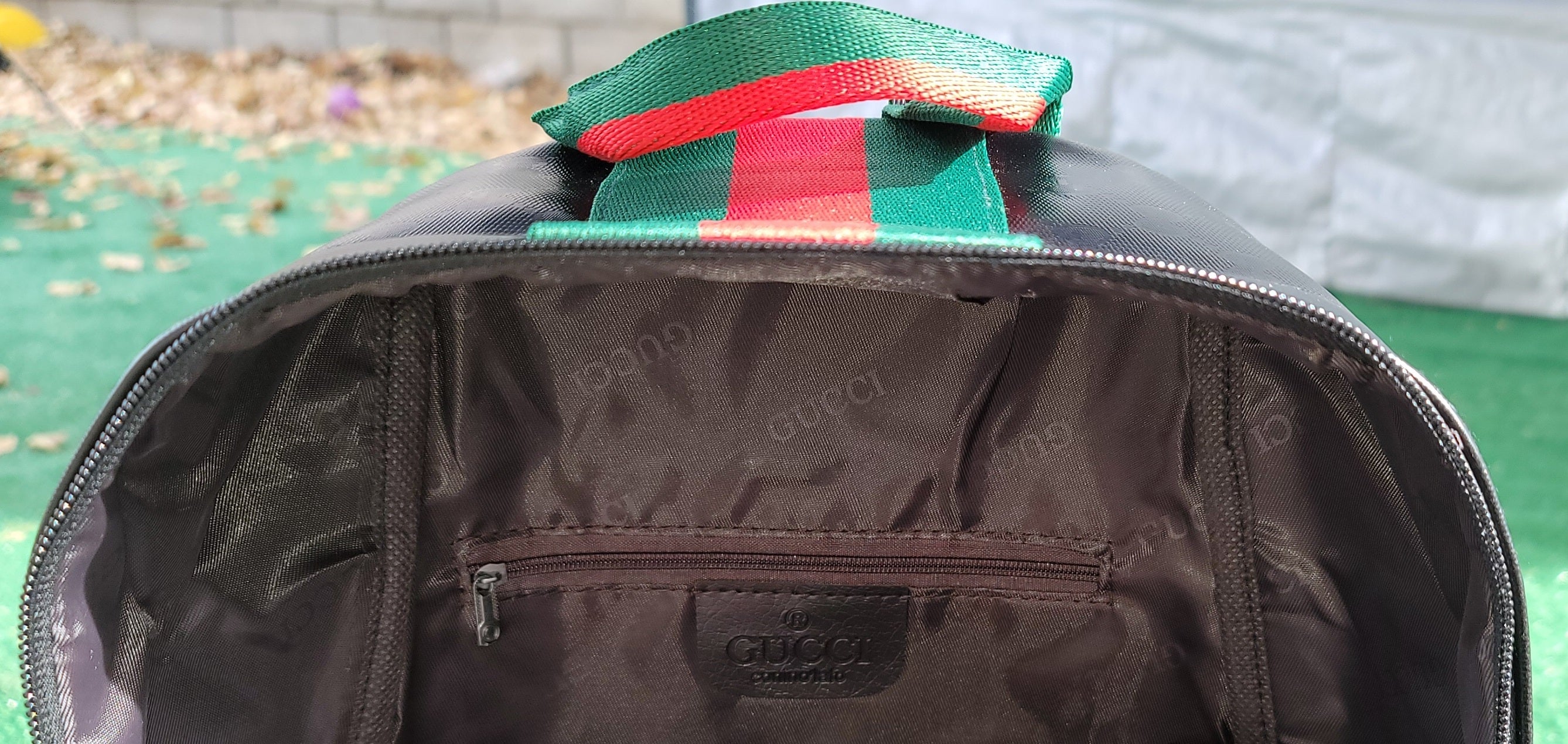 Leather/Canvas GUCCI Backpack – SILLY SAPP