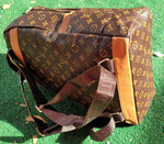 Brown And Gold Canvas LOUIS VUITTON Backpack