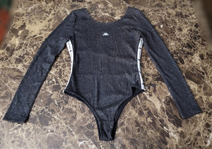 KAPPA Black Shimmer Leotard