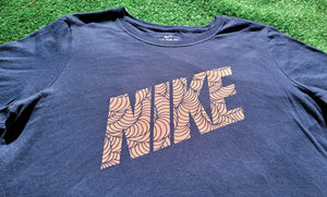 Navy And Coral NIKE T Shirt Size MEDIUM