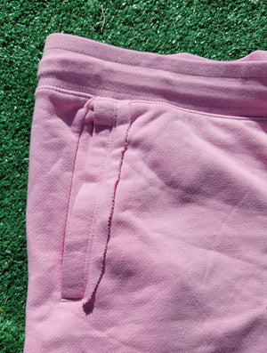 Pink With Blue NIKE Swoosh Cotton Shorts Size XL