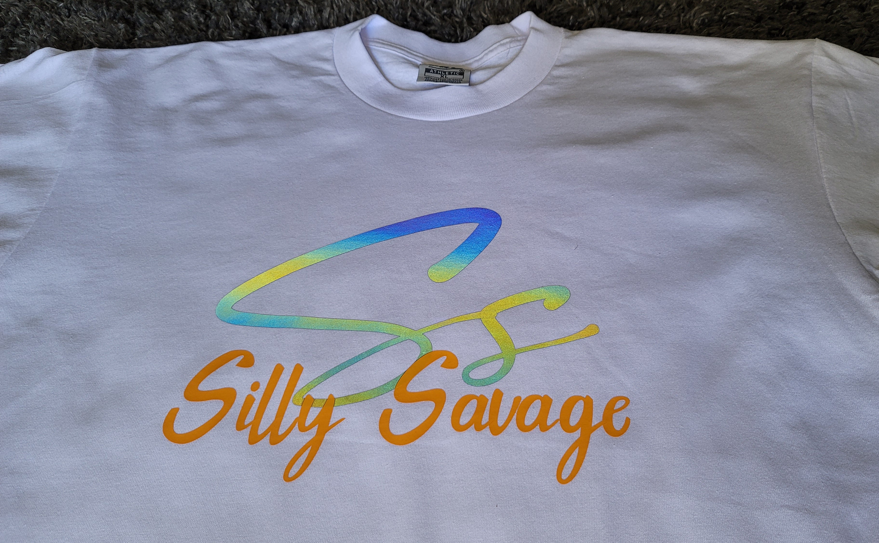 "YELLOW MAGIK" T Shirt By SILLY SAVAGE