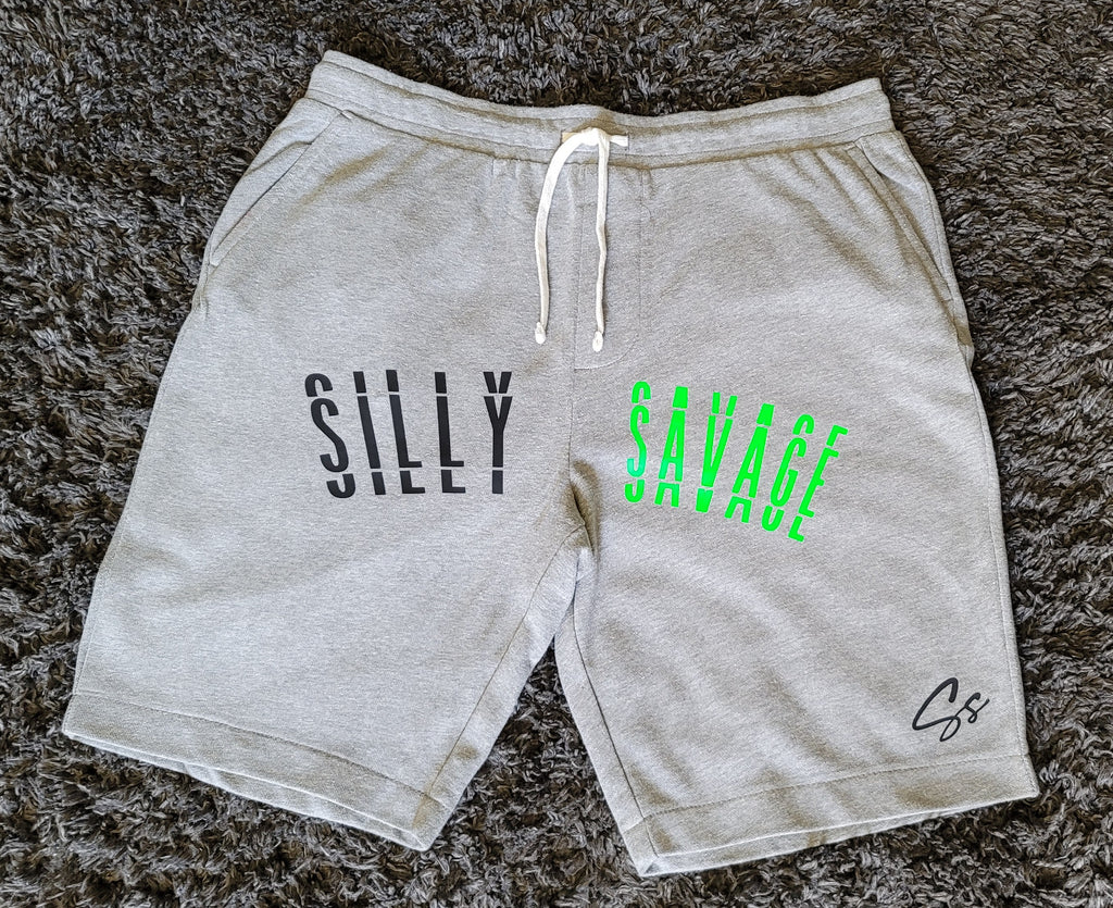 "SEEING DOUBLE" Cotton Blend Shorts By SILLY SAVAGE