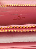 Bubble Gum Pink Embossed Louis Vuitton Clutch