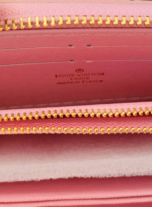 Bubble Gum Pink Embossed Louis Vuitton Clutch