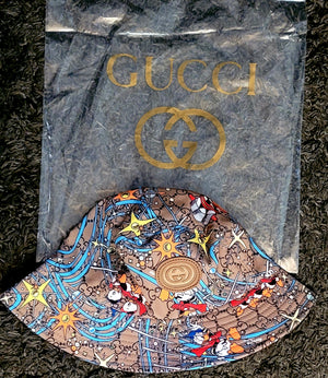 Disney Print Gucci Bucket Hat