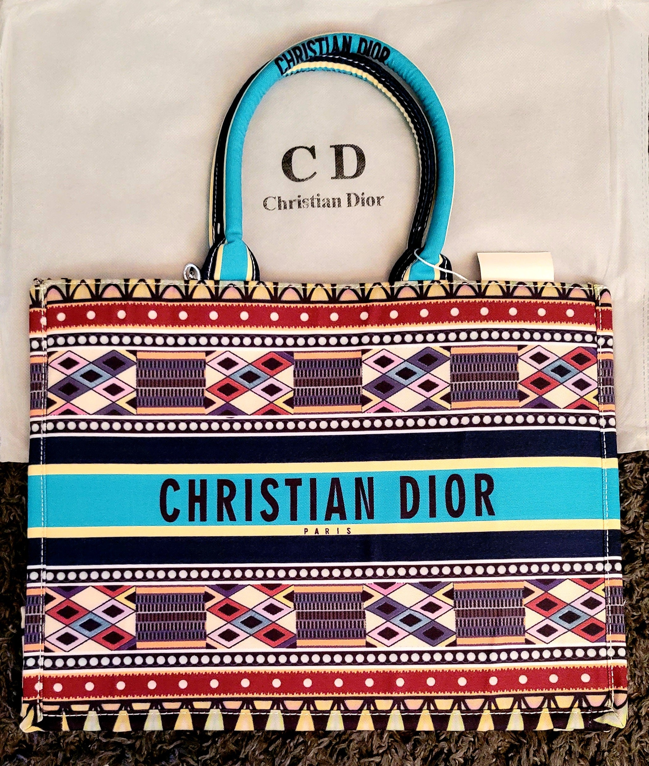 Large Book Tote Christian Dior Bags