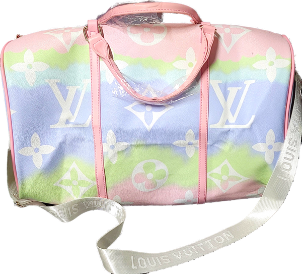 Pink Tie Dye LV Duffle Bag – SILLY SAPP