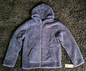 Levi's Gray All Over Fleece (SIZE XL Kids/SMALL Womens)