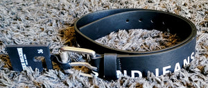 Black True Religion "HALF OFF" BELT SIZE 36