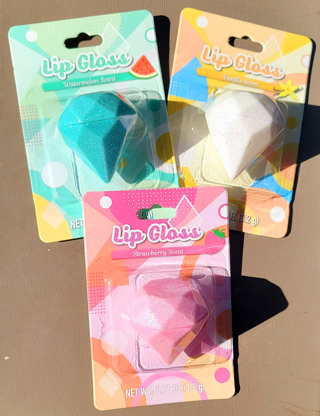 DIAMOND SPARKLE FLAVORED LIP BALM (3 FLAVORS)