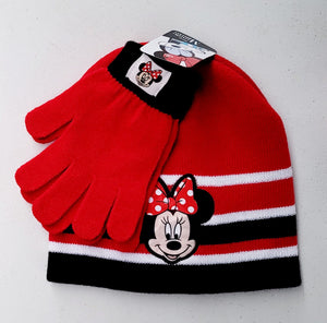 Kids Character Beanies With Gloves