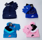 Kids NIKE Beanies W/ Gloves