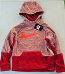 Red Active DRI-FIT Pullover W/ Orange Swoosh SIZE BOYS LARGE