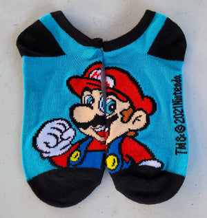 Super Mario Ankle Sox SIZE 1-3