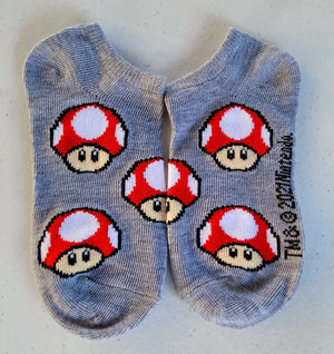 Super Mario Ankle Sox SIZE 1-3