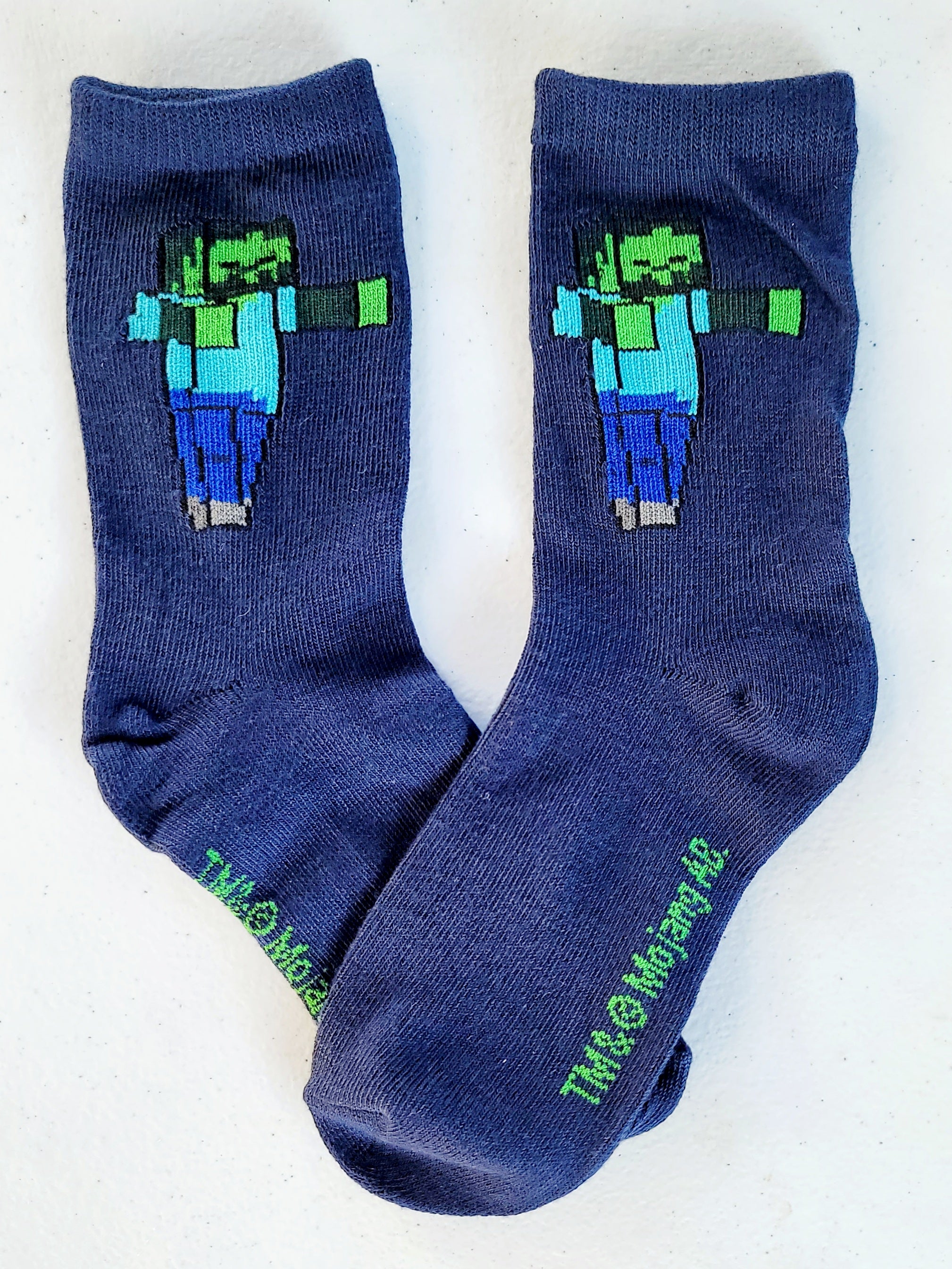 Minecraft Kids CrewSox SIZE 8-10