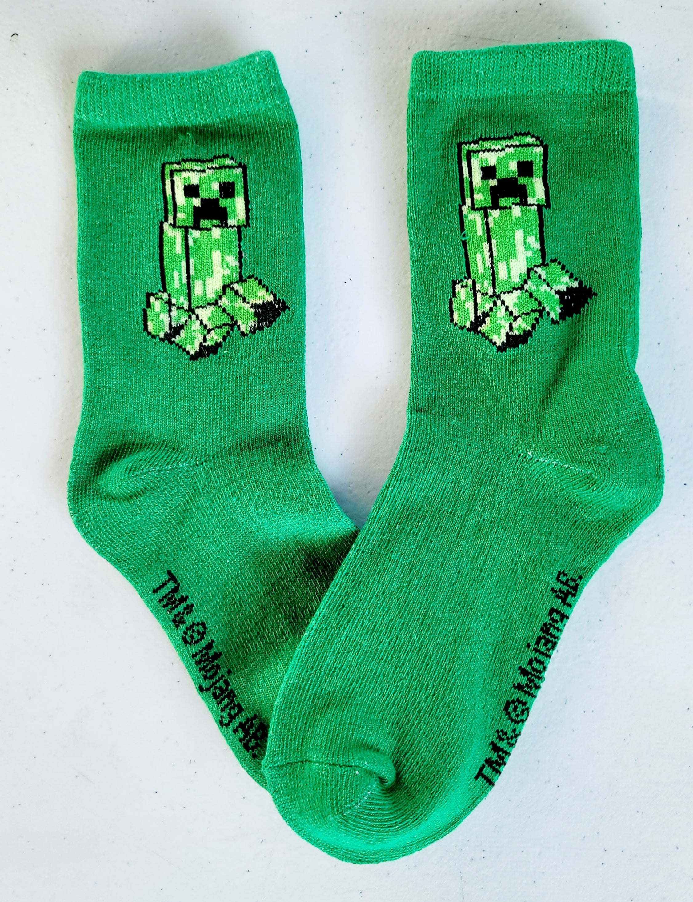 Minecraft Kids CrewSox SIZE 8-10