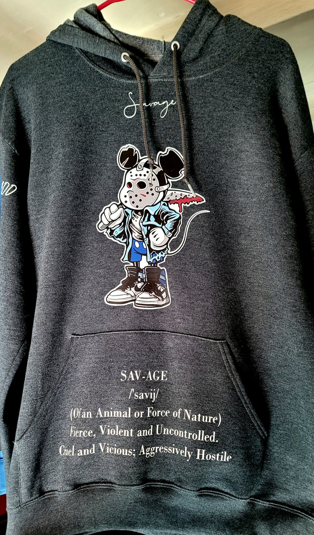 Silly Savage "Killer Mouse" Hoodie