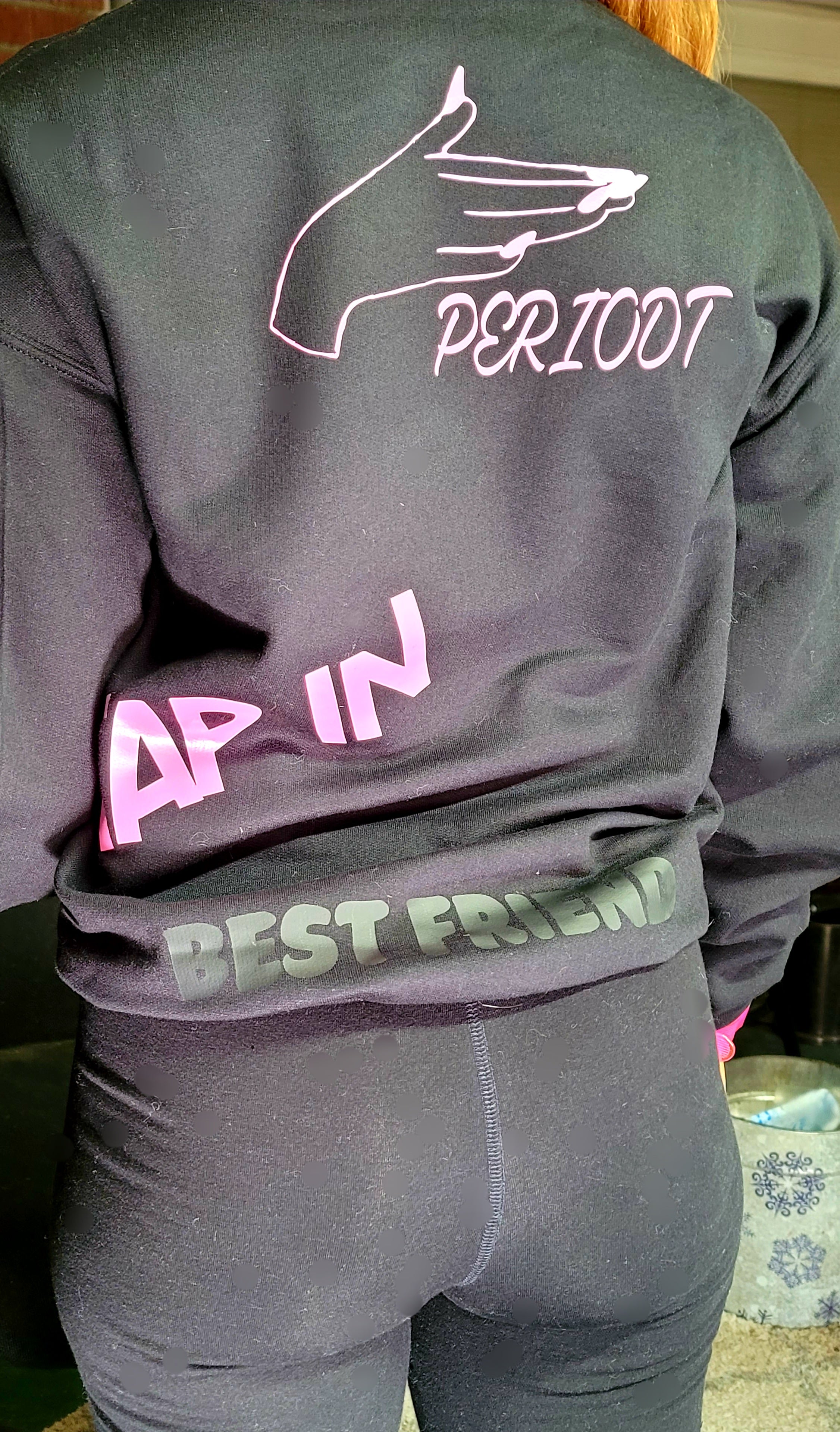 SILLY SAVAGE SAWEETIE "PERIODT" Crewneck Sweater