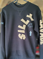 Silly Savage "Blockboy" Crewneck Sweater