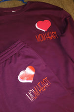 "Mom Heart" Sweatsuit By SILLY SAVAGE