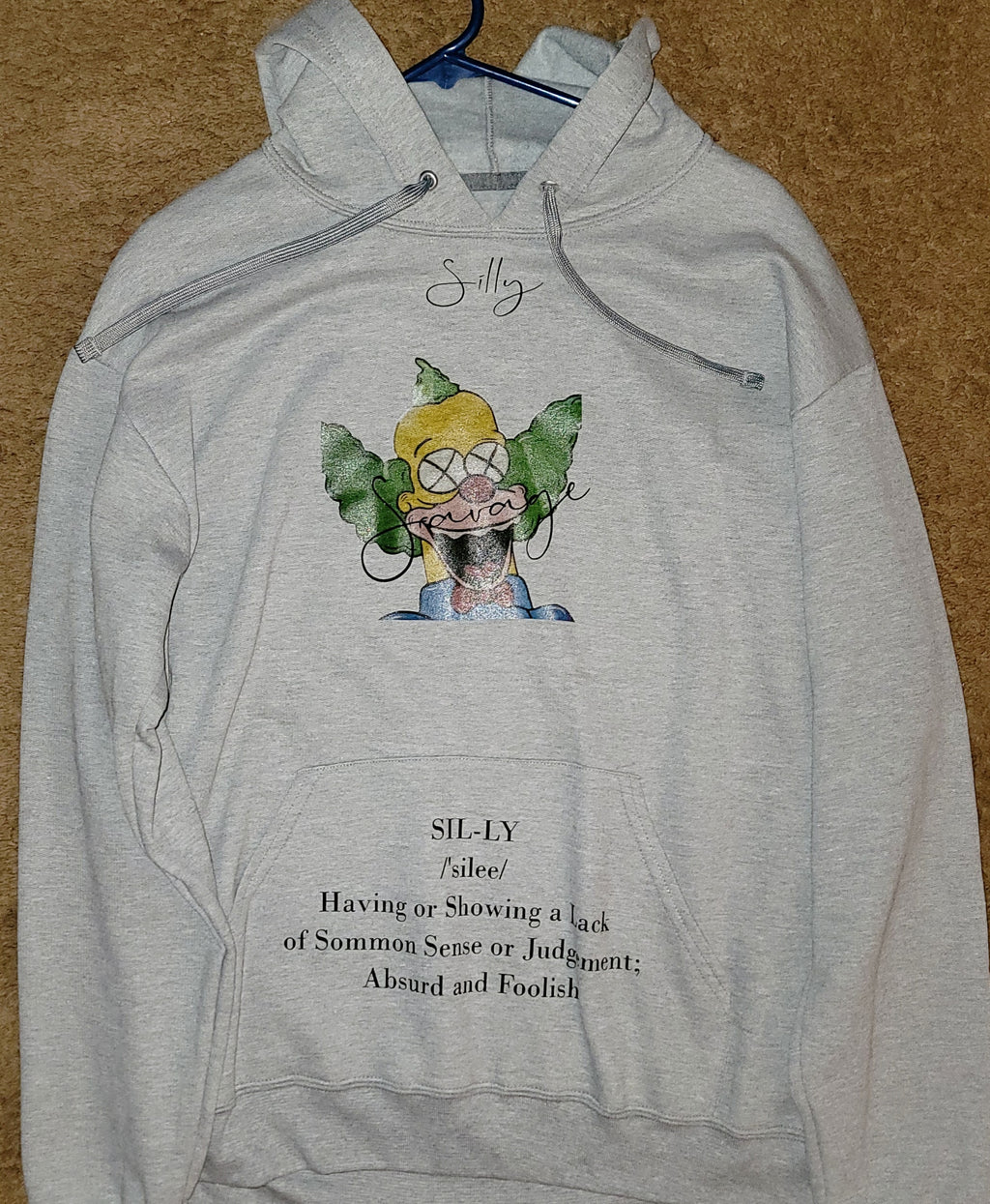 SILLY SAVAGE "SILLY CLOWN" Hoodie