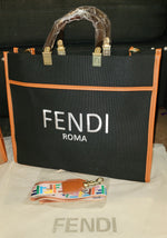 Large Fendi "Classy But Sassy" Bag With Shoulder Strap