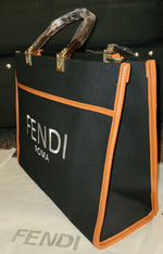 Large Fendi "Classy But Sassy" Bag With Shoulder Strap