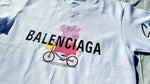 Kids Silly Savage X Balenciaga "RIDE WITH PEPPA" V Neck