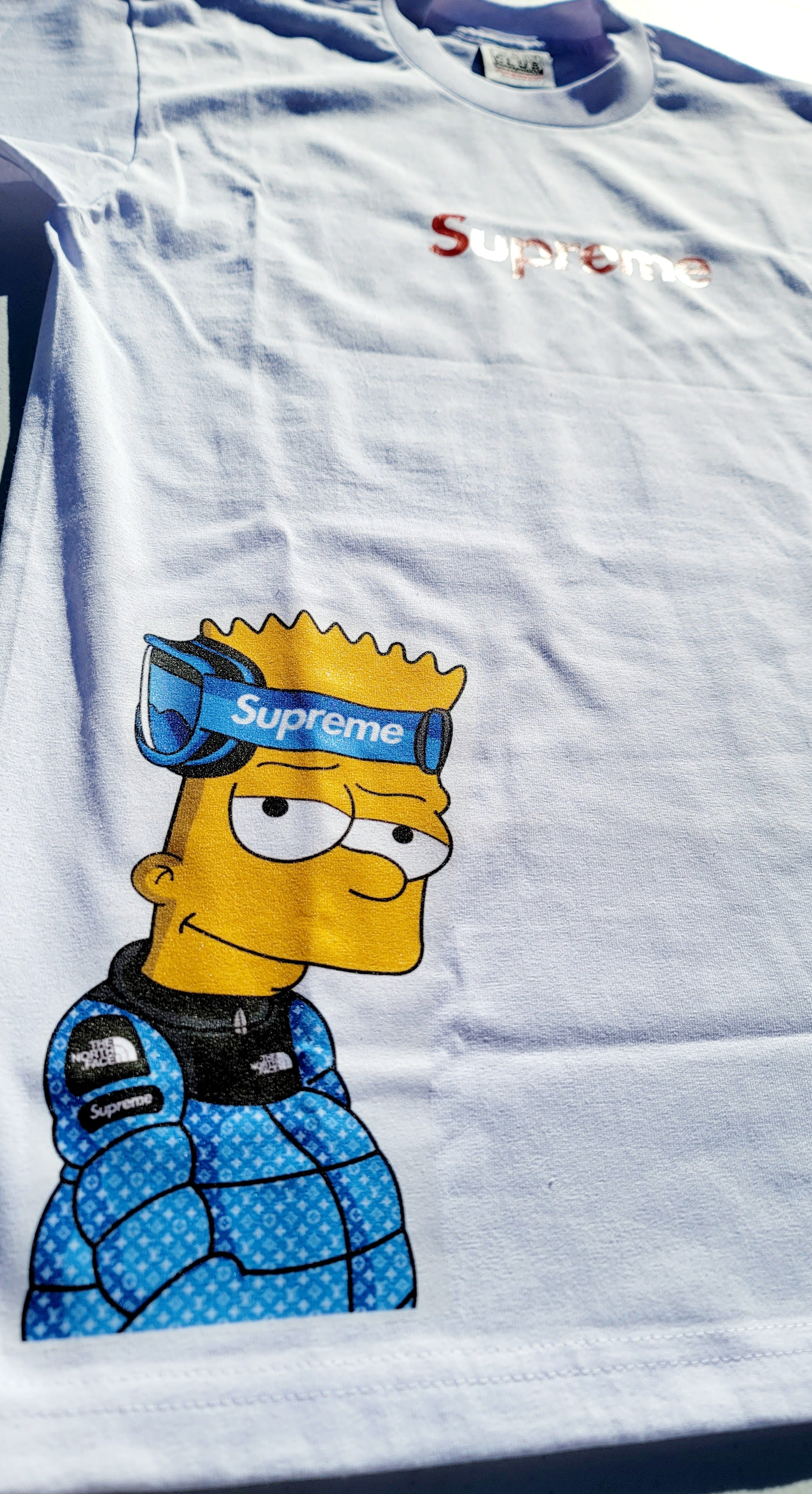 Silly Savage X Supreme "Fresh Bart" T Shirt