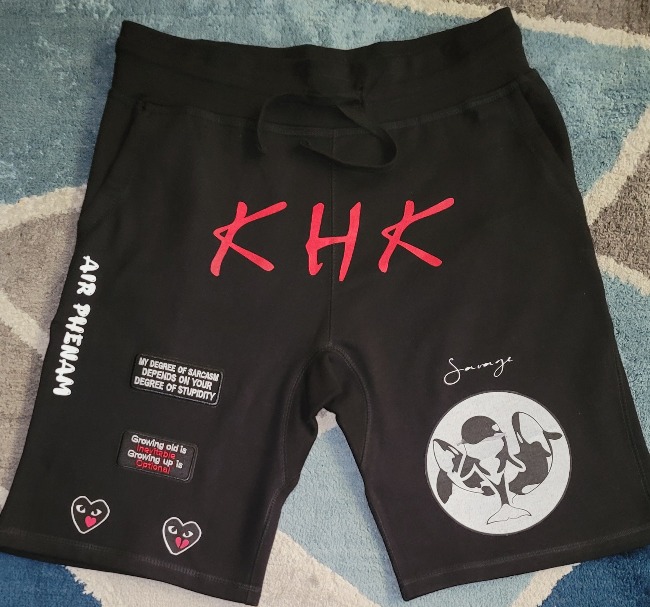 SILLY SAVAGE x KHK AIR PHENAM Shorts