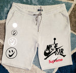 NIKE x SUPREME x SILLY SAVAGE "REFLECTIVE SMILES" SHORTS